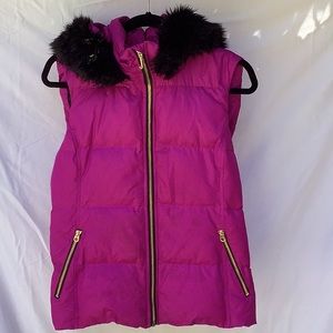 Juicy couture Purple Fur vest